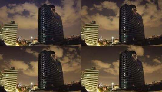 一座城市的现代建筑高清在线视频素材下载