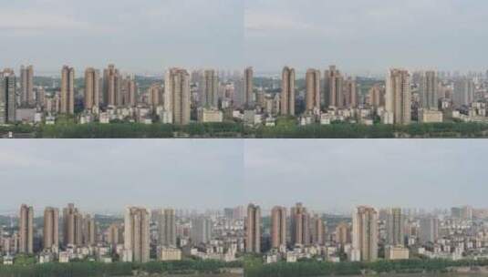 湖南衡阳城市建筑城市风光高清在线视频素材下载