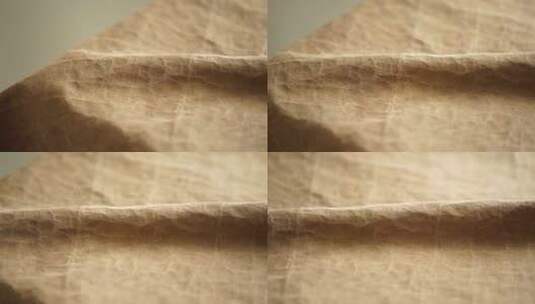 丝绸棉麻面料纹理材质亚麻苎麻汉麻香云纱高清在线视频素材下载