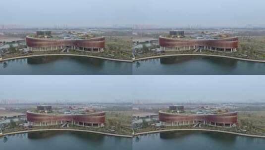 上海奉贤区博物馆高清在线视频素材下载