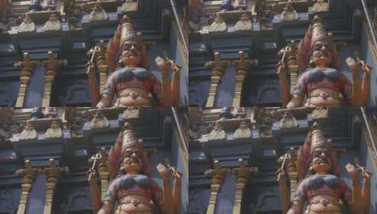 印度教祭祀神像高清在线视频素材下载