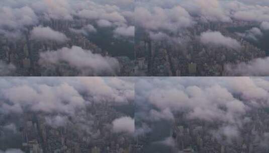 纽约城市航拍高清在线视频素材下载