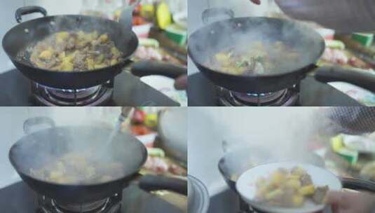 美食烹饪制作4K高清在线视频素材下载