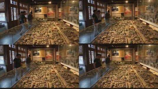 中国北京四合院历史微缩建筑高清在线视频素材下载