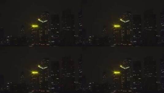 上海 夜景 陆家嘴 外滩 东方明珠 城市风光高清在线视频素材下载