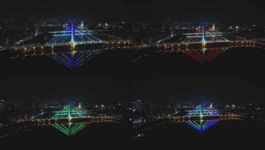 惠州夜景合生大桥高清在线视频素材下载