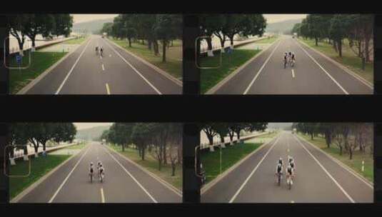 公路自行车高清在线视频素材下载