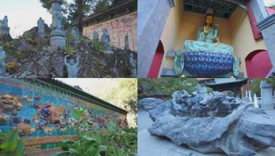 北京白瀑寺视频素材合集高清在线视频素材下载