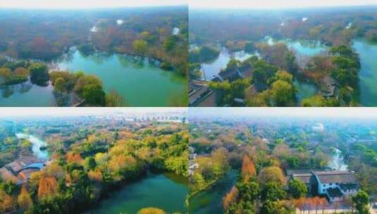 杭州西湖区西溪湿地美景风景视频素材高清在线视频素材下载