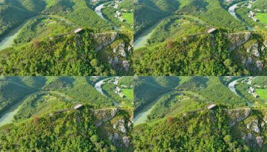 广宁县马骝山风景2高清在线视频素材下载