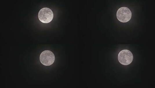 月球时间流逝高清在线视频素材下载