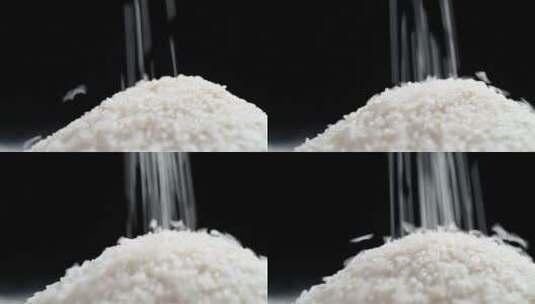大米掉落 rice高清在线视频素材下载