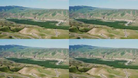 新疆喀拉峻草原高清在线视频素材下载