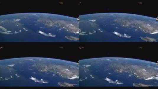 卫星航拍地球表面高清在线视频素材下载