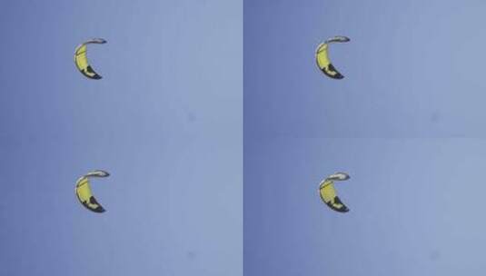 蓝天，滑翔伞，运动，自然高清在线视频素材下载