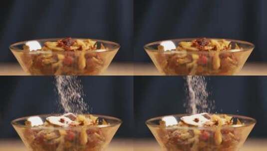 调料腌制水疙瘩咸菜丝自制榨菜 (1)高清在线视频素材下载