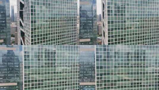深圳百度国际大厦近景右环绕高清在线视频素材下载