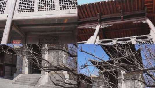 【镜头合集】中华民族园撒拉族建筑阁楼高清在线视频素材下载