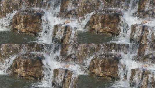 北京植物园山泉水高速拍摄高清在线视频素材下载