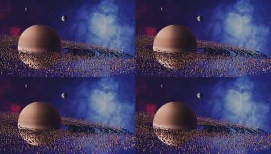太阳系行星八大行星视频素材高清在线视频素材下载