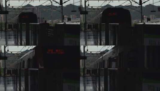 重庆地铁一号线高清在线视频素材下载