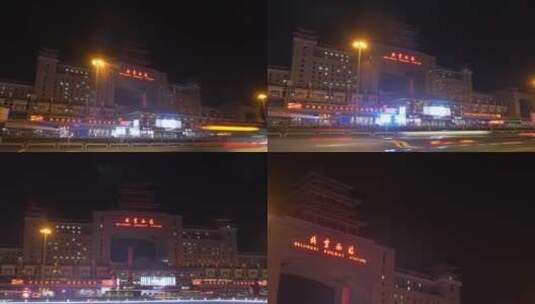北京西站延时高清在线视频素材下载