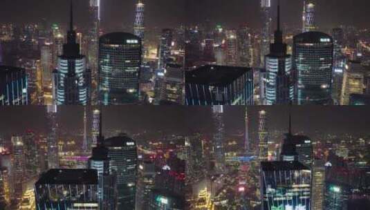 广州塔 金融中心 商务区 高楼大厦高清在线视频素材下载