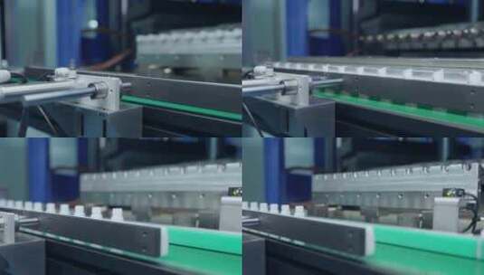 药瓶工业机械生产高清在线视频素材下载