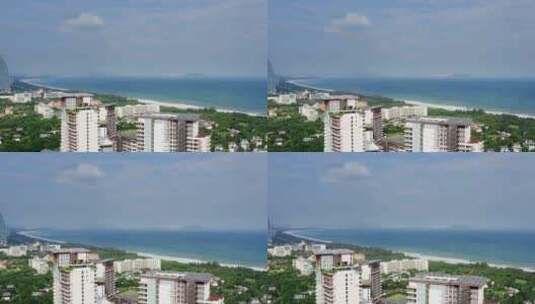 三亚海棠湾度假区风光高清在线视频素材下载