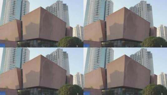 上海钱学森图书馆8K视频高清在线视频素材下载