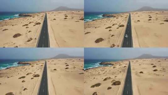 Corralejo，沙丘，加那利群岛，大高清在线视频素材下载