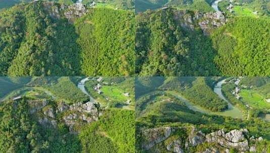 广宁县马骝山风景3高清在线视频素材下载