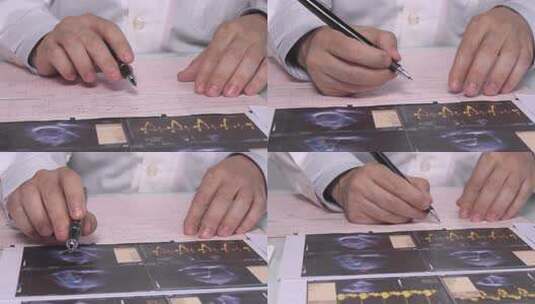 看医生心电图高清在线视频素材下载