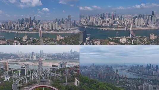 重庆地标延时大合集高清在线视频素材下载