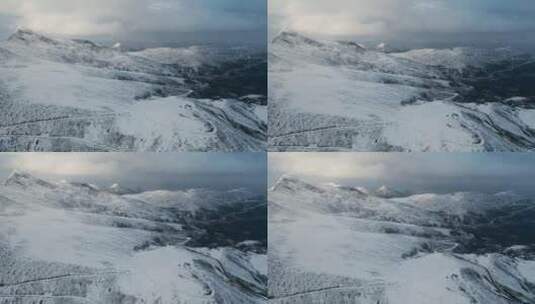 雪山视频青藏高原常年积雪山川西藏风光高清在线视频素材下载