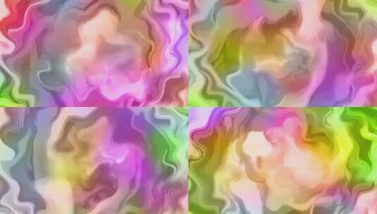 抽象色彩波动纹理高清在线视频素材下载