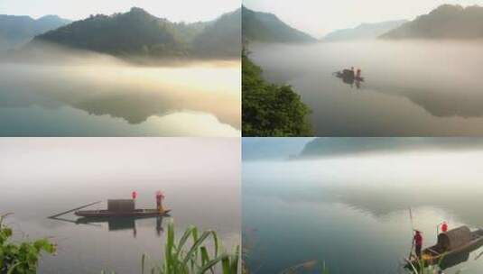 湖南郴州小东江自然风光1080p合集高清在线视频素材下载