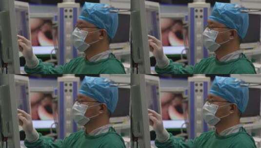 手术室医生操作医疗器材设备5 4K 30fps高清在线视频素材下载