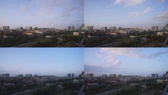 广州城市交通白云延时高清在线视频素材下载