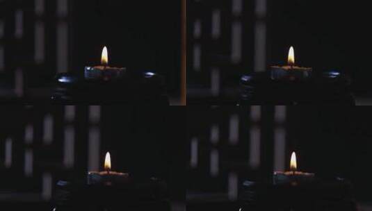 旋转的蜡烛高清在线视频素材下载