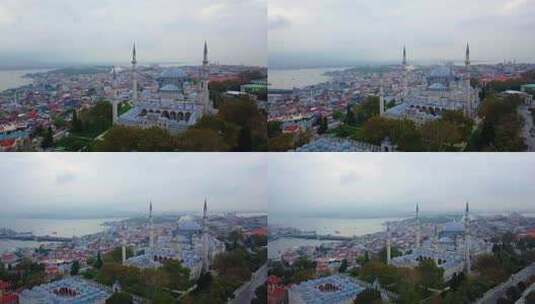 伊斯坦布尔清真寺高清在线视频素材下载