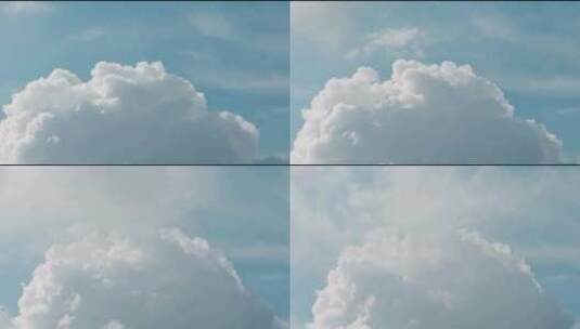 蓝天白云云朵高清在线视频素材下载