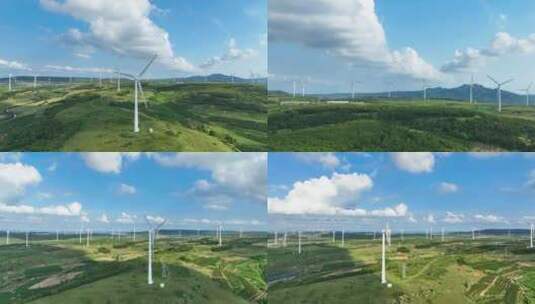 风电 风力发电高清在线视频素材下载