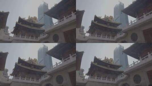 上海静安寺高清在线视频素材下载