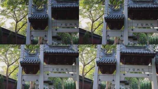 杭州钱王祠古建筑高清在线视频素材下载