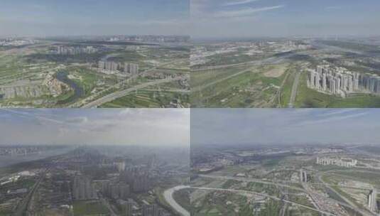 【原创5k】武汉长江新区核心区高清在线视频素材下载
