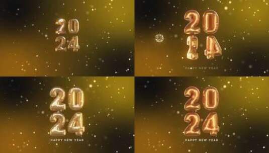 2024跨年新年春节元旦节背景视频高清在线视频素材下载