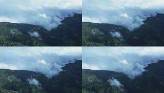 自然风景 边境风景  云雾 山川 边境风景高清在线视频素材下载