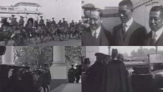 1921年 华盛顿会议高清在线视频素材下载