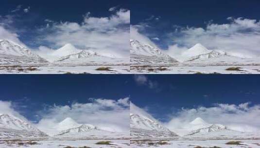 雪山。高清在线视频素材下载
